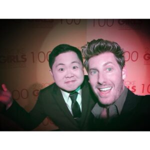 Matthew Moy Instagram - Me & my manager @evansilverberg 100 episodes baby