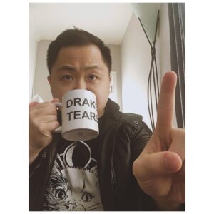 Matthew Moy Instagram - Yo reddit I’ll be answering your Lars and #StevenUniverse questions in 15 min at the AMA. Shoutout to @rebeccasugar and my boss cake mixer in the back #butcoffeefirst