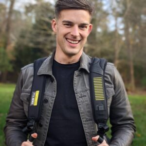 Matthew Patrick Instagram - Coolest backpack EVER!
This Cyberpunk x Jacquard backpack can tell you directions, find your phone, take selfies, and control your music. 

Check out my Stories to see it in action!
#jacquard #jacquardbygoogle #youtubegaming #mykonnecti #giftfromgoogle