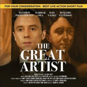 Matthew Postlethwaite Instagram - FOR YOUR CONSIDERATION: THE GREAT ARTIST - Best Live Action Short Film 🎥 

THE GREAT ARTIST has officially qualified for The Academy of Motion Picture Arts and Sciences #OSCARS run for Best Live Action Short Film.

THE GREAT ARTIST @Thegreatartistfilm
A gifted artist finds himself in a broken balance between creating world class art and the all too silent struggle of self care as his life begins to unravel because of his Dissociative Identity Disorder. 

Director: @indranipc
Producer: @isunny @matthewpostlethwaite
Co-Producer/Exec Producer: @DJlampitt
Co-Producer/ Exec Producer: @addisonbrasil
Exec Producer: @justindebernardi
Cinematographer: @artificialray
Editor: @sean.r.Olson 
Music: @jonalthammusic
Score by: @Richicartermusic
Makeup, Hair & Grooming: @jeninovak 
Wardrobe: @ishkish @simar_526 @sethchernoff 

Cast:
The Great Artist: @matthewpostlethwaite
Perry: @marimarvega
Angela: @rainvaldez
Charlie: @benjaminpattersonallday
The Host: @missjnblack
Interviewer: @diimondsareforever

Trailer Editor: @edwardsfilmproduction
Art: @official_nojan_art
Vocals (BRAVE): @piatoscano
.
.
.
.
.
.
.
.
.
.
.

#tga #thegreatartistfilm #film #artist #art #bts #shortfilm #shortfilms #trailer #filmtrailer #shortfilmtrailer #mentalhealth #filmmaker #filmmaking #liveaction #liveactionshortfilm #Academyawards #AMPAS #liveactionshortfilm #OSCARS #mentalhealth #DID #dissociativeidentitydisorder
#itsreal #helpmehelpyou