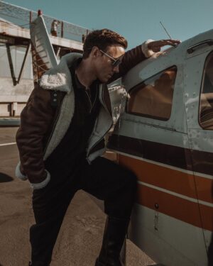 Matthew Postlethwaite Instagram - A Boy And His Airplane

#CampaignShoot 

photographer, retoucher and creative director: @whatsername3
wardrobe stylist: @christina_corso
makeup artist: @zarinagolden_makeup
hair stylist: @sarahlatchfordhair