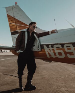 Matthew Postlethwaite Instagram - A Boy And His Airplane

#CampaignShoot 

photographer, retoucher and creative director: @whatsername3
wardrobe stylist: @christina_corso
makeup artist: @zarinagolden_makeup
hair stylist: @sarahlatchfordhair