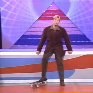 Matthew Pritchard Instagram - You Bet 

I remember getting asked by Alvin @attitudeincstore if I wanted to be on this show, I agreed although deep down I was sh***ing it about going on hence why I don’t say a word for the whole duration I was on it 😂. 

This was in 96-97 at the height of Panic skateboards with @sonsofthehounds & @j.cattle . I remember at rehearsals Jet from Gladiators was hanging around, think she might have been on the show too but I can’t remember. Good times

All filmed in Pinewood studios, I remember walking down the corridors and seeing all the James Bond posters hanging up pride of place. After all it’s where most of the bond movies were shot 🎥 

Thanks for tagging @happy_skate_ 

#Skateboarding #YouBet #PinewoodStudios