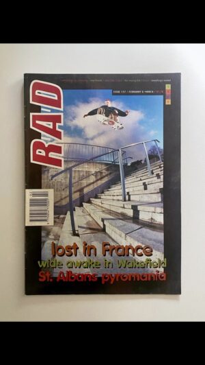 Matthew Pritchard Instagram - RAD Magazine Issue 137

Matt Pritchard, Ollie in Cardiff.

Shot during Winter 1994 and used on the cover of the February/March 1995 Issue of Read and Destroy Magazine.

Many thanks to Matthew Dyer @welshdenny for digging out the footage for this.

“Read and Destroy, Skateboarding through a British Lens ‘78 - ‘95” is out now. 

Link to the book in the @readanddestroy bio.

Small prize for the first person to tell us why we’ve used the music we have here. Comment below.