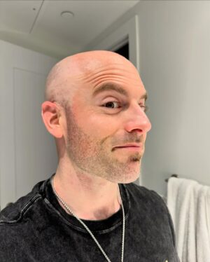 Matthew Santoro Instagram - I shaved my beard for the first time in 10 years. It's just stubble and my face feels naked. Babu faced Matt is now a thing 👶🏻