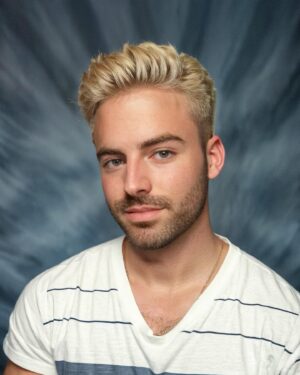 Matthew Santoro Instagram - My AI highschool yearbook photos went wrong. SO TERRIBLY WRONG. #highschool #yearbook #ai #epik