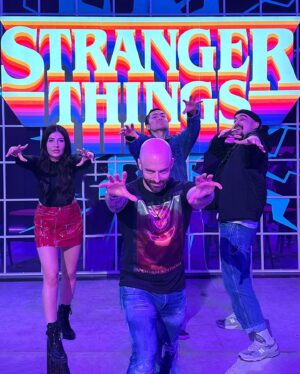 Matthew Santoro Instagram - Tonight I experienced the @strangerthings.experience in Toronto and I have to say my mind is BLOWN! We took a journey through Hawkins Laboratory for what was supposed to be a “sleep study” but turned out to be…something else 😈. 10/10 would recommend getting tickets to this experience! #strangerthingsexperience