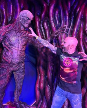 Matthew Santoro Instagram - Tonight I experienced the @strangerthings.experience in Toronto and I have to say my mind is BLOWN! We took a journey through Hawkins Laboratory for what was supposed to be a “sleep study” but turned out to be…something else 😈. 10/10 would recommend getting tickets to this experience! #strangerthingsexperience