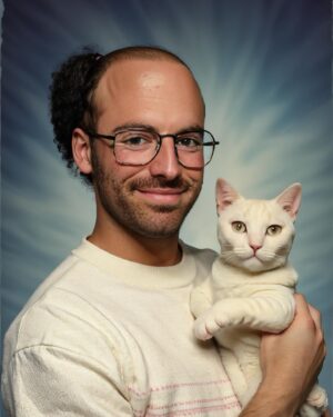 Matthew Santoro Instagram - My AI highschool yearbook photos went wrong. SO TERRIBLY WRONG. #highschool #yearbook #ai #epik