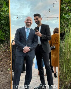 Matthew Santoro Instagram - Wedding tings. Congratulations @londonvictoria. Love you homie ❤️