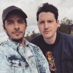 Matthew Underwood Instagram - Two handsome devils exploring the desert. #LAFashionWeek @rioflynn