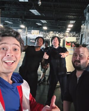 Matthew Underwood Instagram - Having a great weekend with the boys, building up our Chi. 🥋🥊 Super stoked for y’all to know The Way.

@rioflynn @chrismasseytmb @jacksalvs #TheWay #Karate #AverageSizedChi