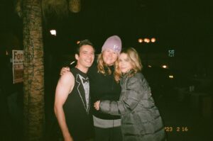 Matthew Underwood Instagram - Every time I take a moment to scroll through my albums, I stumble upon more awesome memories from filming Zoey 102 to share with y’all.

@erinsanders always had a real film camera to snap pics; here are a few of them that I’m quite fond of. (Last two are bonus content)

1) Erin, @nanhower (our Director), and I on the last day of filming.

2) We’re making COTTON SWAB Flowers for the PCA wedding scene. What a day! #behindthescenes 

3) Erin and I in our 2nd wedding attire at #PCA!

4) a row of #filmmaking chairs on set with our character names on them.

5) Bonus pic! This is our director Nancy Hower @nanhower, our genius DP Matthew Rudenberg @rudenberg_dp, and our incredible camera operators John Lehman and Mike Repeta. It was quite a treat to watch Nancy and Matthew work out how they want to capture her vision and then see it all come together, with John and Mike using their magic touch to seemingly float around the scene.

There are some incredible shots in the movie that are over a minute long, called “Oners”. They’re not easy to shoot with so many moving parts. The first scene in the movie has one, can you spot it?

6) Bonus Video: My favorite “oner” in the movie. John started off strapped onto a hydraulic lift 2 stories up, his steadicam looking down the barrel of a trumpet. He’s lowered down to ground level where he is unbuckled from the platform and steps off while simultaneously finding me in his frame. Then he tracks me to @chrismasseytmb, then to @audreywhitby, then to @abbywilde, then Bubbe, and finally to @erinsanders and @jamielynnspears - with insane precision. (audio doesn’t match up because we used a different take in the movie. This is video from the camera feed on set and the audio from the film so you can hear it.)

This crew absolutely slayed and I can’t thank them enough for making the movie look so damn good. So much more to share!

Check out #Zoey102 on @paramountplus. Do you have a favorite oner from a popular movie/show? Lemme know in the comments!