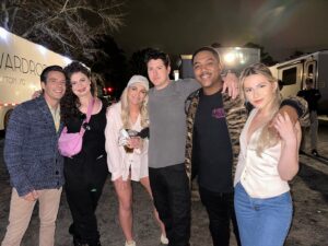 Matthew Underwood Instagram - What an amazing adventure it was to make this movie with some of my favorite humans. I’m very excited for y’all to get to see what an incredible job the crew and the cast did to bring this nostalgia to life. So many of us grew up with Zoey in our lives and wanted to be sure we’d love the movie just as much as the fans.

There are so many memories I can’t wait to tell y’all about, so many kudos I can’t wait to shower the cast and crew with. I’d hoped to do more of this as we got closer to the premiere and after it launched, so I didn’t accidentally spill secrets by blabbing too early. But unfortunately, the major studios and the unions that represent much of the entertainment industry creatives are at an impasse in negotiating for a better industry playbook, which means SAG/AFTRA is likely to start striking alongside the WGA today. While I have immense respect and admiration for everyone I got to work with on this film, and I so badly want to shout praise from the rooftops - entertainment industry creatives need to stand strong together, support each other, and commit to building a better future for everyone involved.

Our time to share stories about the fun adventures we had together will come, my camera roll is bursting at the seams, but for now that will have to wait. This will be my last post about the production until the strike has ended. I do wish the timing of things could be a little different, but this situation would inevitably fall on some group of productions regardless, and I’m okay with being one of them. Our journey, the memories we made along the way, and the incredible production we have to show the world is enough to be appreciative for. Maybe we’ll get to yell praise from the rooftops at a premiere for the next one, or on a different project in the future. But today, I’m humbled and honored to have gotten a chance to be a part of the Zoey 102 journey, and I’m looking forward to an industry playbook all creatives can find security in and be proud of.

On July 27th, #Zoey102 hits @ParamountPlus. I hope you all find your favorite Easter eggs, laugh at the nostalgia we all share, and are truly wow’d by the incredible work of our entire crew.