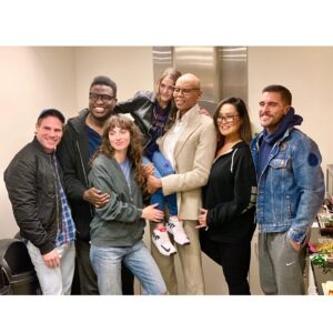 Matthew Wilkas Instagram - @ajandthequeen IS FINALLY OUT AND STREAMING ON @netflix Go watch it!! So WILDLY PROUD of this show and to be a part of this crazy talented family. This first pic is from our premiere last night and the second pic is from our final table read almost a year ago now! What a journey ❤️❤️❤️❤️