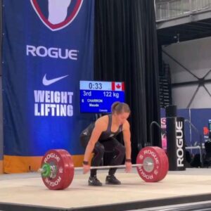 Maude Charron Instagram - 2022 World weightlifting championships, here I come in the 59kg category!

Really happy with my performance and I'm looking forward to compete in December with a full preparation!

Thanks @usa_weightlifting and @weightlifting_canada_haltero for this great competition 

3 new national records in the book ✅️

#strongerwithmaplesyrup