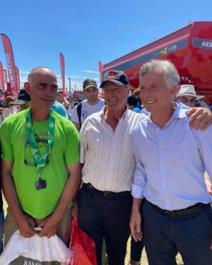 Mauricio Macri Instagram - Siempre con el campo. Felicitaciones a los organizadores de Expoagro y gracias por recibirme un año más.