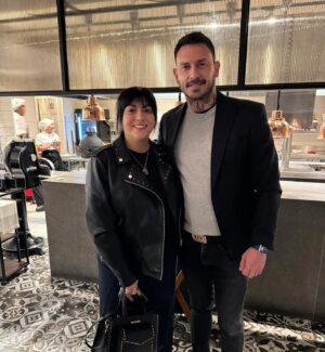 Mauricio Pinilla Instagram - Rica cena con mi chef favorita @ferfuentescardenas en @capogrossi_chile 🤩
