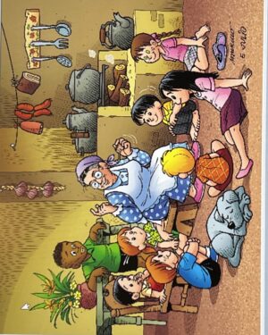 Mauricio de Sousa Instagram - As histórias da vó Dita. … eram contadas ao anoitecer na grande cozinha da casa dela. Eu e a criançada da rua Ipiranga, nos juntávamos maravilhados com as narrativas fantásticas e guardávamos esses momentos até hoje. - Contem  histórias para crianças. É magia eterna.