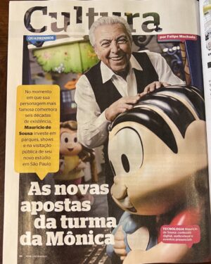 Mauricio de Sousa Instagram - AS NOVAS APOSTAS  DA TURMA DA MÔNICA — leia na revista  ISTO É!