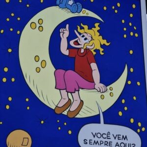Mauricio de Sousa Instagram - Mais quadrinhos (ou quadrões) . Visíveis na rua da Consolaçáo 2570