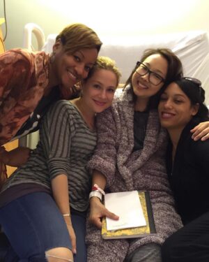 Maurissa Tancharoen Instagram - “But you don’t look sick!” Those words, though well-intentioned, sometimes make me want to punch a wall, depending on the kind of day I’m having... 😆 While lupus affects millions of people around the world, the general public knows little to nothing about the disease. Those suffering with #lupus often don’t appear unwell. The following is my feeble attempt to convey what #LivingWithLupus looks like in just ten photos. May is #LupusAwarenessMonth, so to amplify awareness, I’m sharing some personal moments from my life in surviving this chronic, often debilitating disease. I’ve lived with lupus for decades, and over the years I’ve been hospitalized for flares of the lungs, kidneys and central nervous system. But I’m still here and thriving thanks to the care of my stellar medical team, innovative drug treatments, stress and wellness management, and the love and support of my incredible husband and daughter, family and friends. 💜

Navigating this disease has been a lifelong journey, which is why my work with @lupusla is deeply important to me. At #LupusLA we are committed to finding a cure, while providing support, services, and hope to all who suffer from lupus. Through fundraising events, community support, and advocacy, we aim to raise awareness and improve the lives of those affected by this autoimmune disease, both in Los Angeles and around the world. For more information, or if you’d like to donate to our cause, please go to www.lupusla.org. Thank you!

p.s. Shoutout to @selashiloni and @_beautybygg_ for making me look good even when I wasn’t feeling my best. 📸✨
