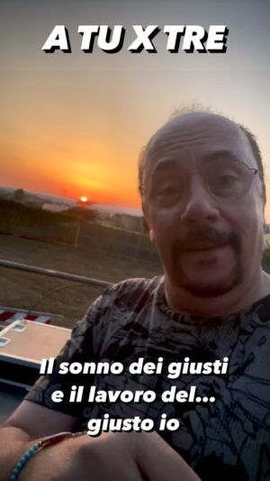 Maurizio Casagrande Instagram - Un’altra tappa… e nessuno aggiunga del tappo