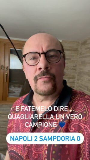 Maurizio Casagrande Instagram - Grande Napoli… grazie ragazzi. 💙💙💙

#forzanapolisempre #napolicampione