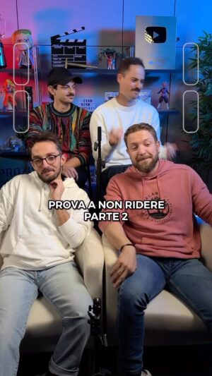 Maurizio Merluzzo Instagram - PROVA A NON RIDERE 18° episodio PARTE 2: Chi ride meno vince ❌😂 @rovazzi @themerluzz 

#reels #lol #challenge #divertente #chiridefuori