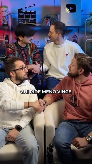 Maurizio Merluzzo Instagram - PROVA A NON RIDERE: Chi ride meno vince ❌🏆 18º episodio.

#chiridefuori #lolchallenge #divertente