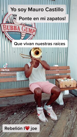 Mauro Castillo Instagram - Semana de la #salsa  Dímelo #barranquilla  #rebelion @tiktoklatam  de #Cali pal mundo #trombone #trombon #latin #dance