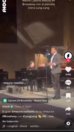Mauro Castillo Instagram - Gracias a @lin_manuel  y a todo el equipo de @encantomovie por las nuevas oportunidades. A la vida por ponerme ahí. @langlangpiano thanks for the trust Hermano 🤣, a  @shock por el post y a ustedes por el cariño ❤️