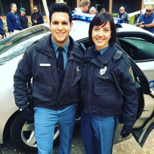 Maury Morgan Instagram - State Trooper Jones ain't messin. This role was a blast to shoot on @ncis_cbs  with @jeremyalopez