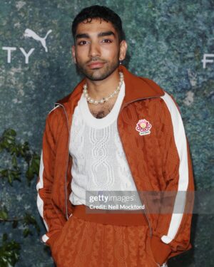 Mawaan Rizwan Instagram - Had to bring the tracksuit back for @badgalriri’s #FENTYxPUMA Creeper Phatty launch 🐆✨