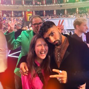 Mawaan Rizwan Instagram - @kylieminogue you were a joy! Catch us Padaming tonight (10th Dec) 7.45pm on ITV1 and ITVX