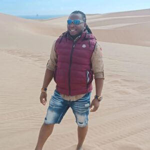 Max Bendo Instagram - Namibia port city walves bay wher the ocean meets the desart amazing