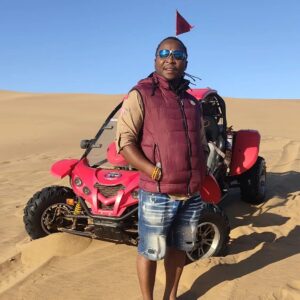 Max Bendo Instagram - Namibia port city walves bay wher the ocean meets the desart amazing