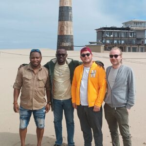 Max Bendo Instagram - Namibia port city walves bay wher the ocean meets the desart amazing