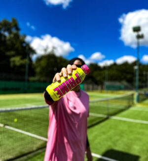 Max George Instagram - @drinkprime X @erling.haaland X @adidastennis 🤙🩷