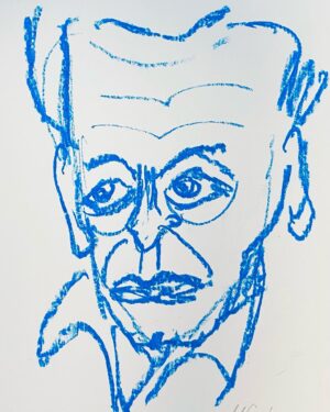 Max Giermann Instagram - Vom 5.-30.9. darf ich gemeinsam mit @stephan_hoernig und @milan_peschel_artist im Kunstverein Borken austellen und präsentiere eine Kinski-Reihe. U.a. diese Pastellkreide-Skizzen. Alle Arbeiten sind käuflich zu erwerben.😇 kontakt: @galerie_roy