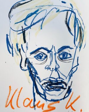 Max Giermann Instagram - Vom 5.-30.9. darf ich gemeinsam mit @stephan_hoernig und @milan_peschel_artist im Kunstverein Borken austellen und präsentiere eine Kinski-Reihe. U.a. diese Pastellkreide-Skizzen. Alle Arbeiten sind käuflich zu erwerben.😇 kontakt: @galerie_roy