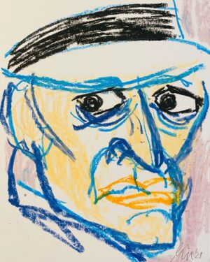 Max Giermann Instagram - Vom 5.-30.9. darf ich gemeinsam mit @stephan_hoernig und @milan_peschel_artist im Kunstverein Borken austellen und präsentiere eine Kinski-Reihe. U.a. diese Pastellkreide-Skizzen. Alle Arbeiten sind käuflich zu erwerben.😇 kontakt: @galerie_roy