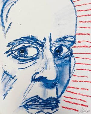 Max Giermann Instagram - Vom 5.-30.9. darf ich gemeinsam mit @stephan_hoernig und @milan_peschel_artist im Kunstverein Borken austellen und präsentiere eine Kinski-Reihe. U.a. diese Pastellkreide-Skizzen. Alle Arbeiten sind käuflich zu erwerben.😇 kontakt: @galerie_roy