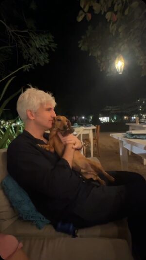 Max Joseph Instagram - Simon definitely had places to be. #Trancoso #Brazil