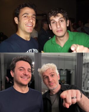 Max Joseph Instagram - Time flies when you’re having fun.

Laughing and hanging with old friends = cannabinoids. Feeling grateful for them = opioids. Dopamine is a co-efficient for both. 3 out of 6 neurotransmitter cups filled!