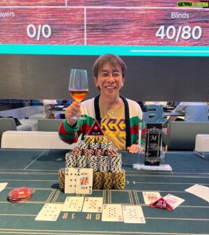 Max Matsuura Instagram - 何だかようわからんけど、優勝したわ🏆！

#poker 
#mariacup
#maxmatsuura #avex
#松浦勝人