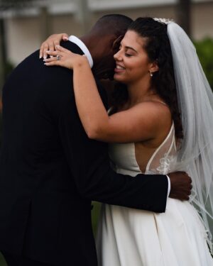 Max Philisaire Instagram - Mr. and Mrs. Philisaire 🔒 ❤️ 

I found my best friend in Christ.

God Bless my Wife and our Family. 🦁🦁🦁

📸: @camaphotos   @suhh_spense