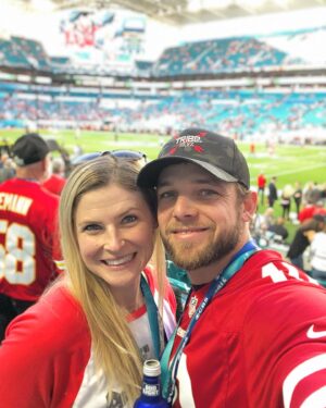 Max Thieriot Instagram - 1 year ago today... Miami for SBLIV ❤️#superbowl #ninerfaithful
