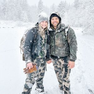 Max Thieriot Instagram - A walk on the beach or hike up a snowy mountain… it’s all paradise to me cause she’s by my side ❤️ #queen #shesabadass #happyvalentinesday