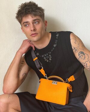 Maxence Danet-Fauvel Instagram - Peekaboo @fendi